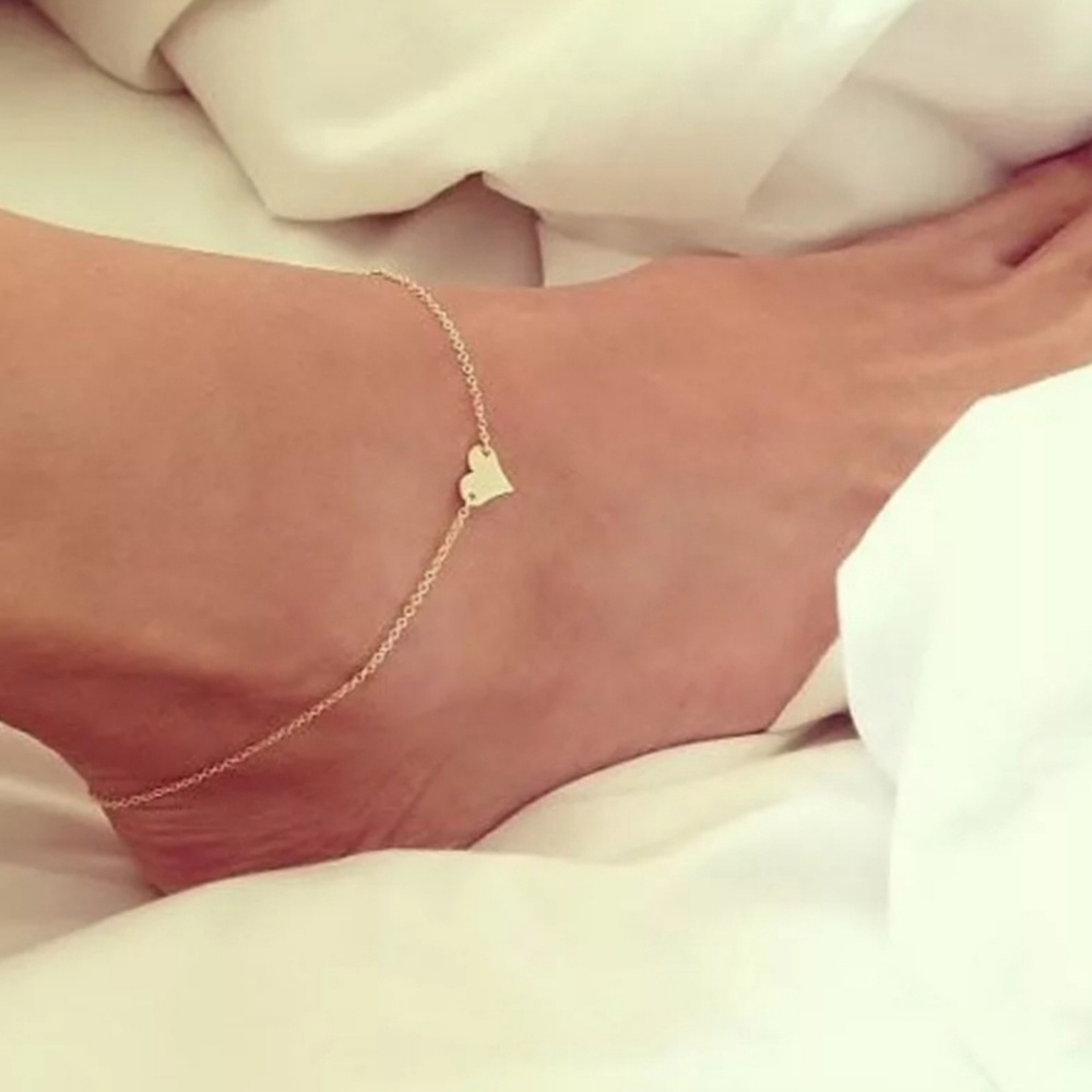 Anklet with Heart